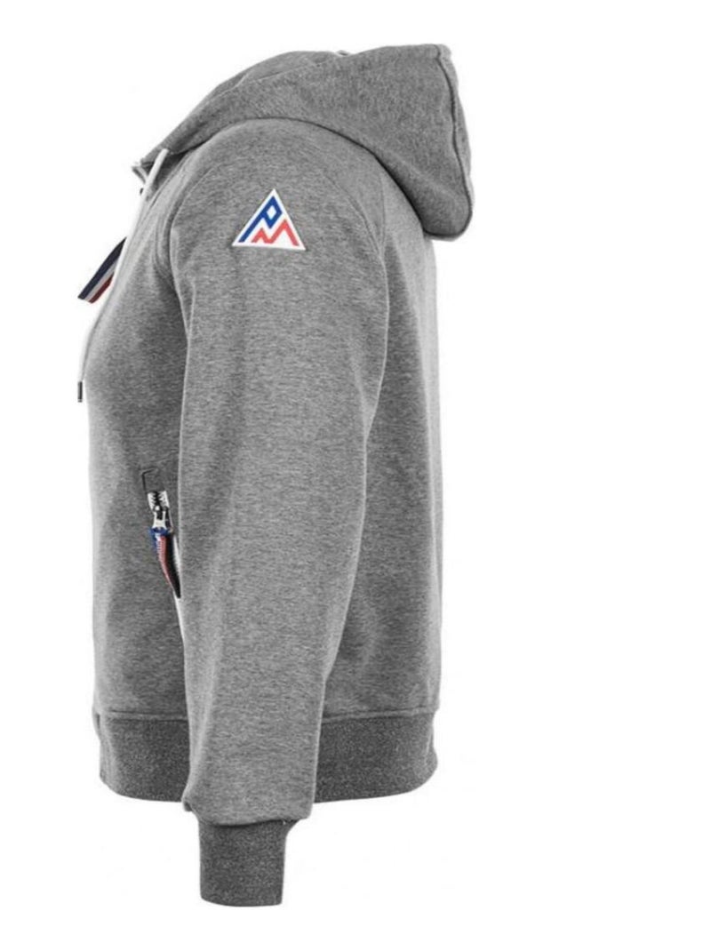 Sweat à capuche   CANDORE - PEAK MOUNTAIN Gris - Kiabi