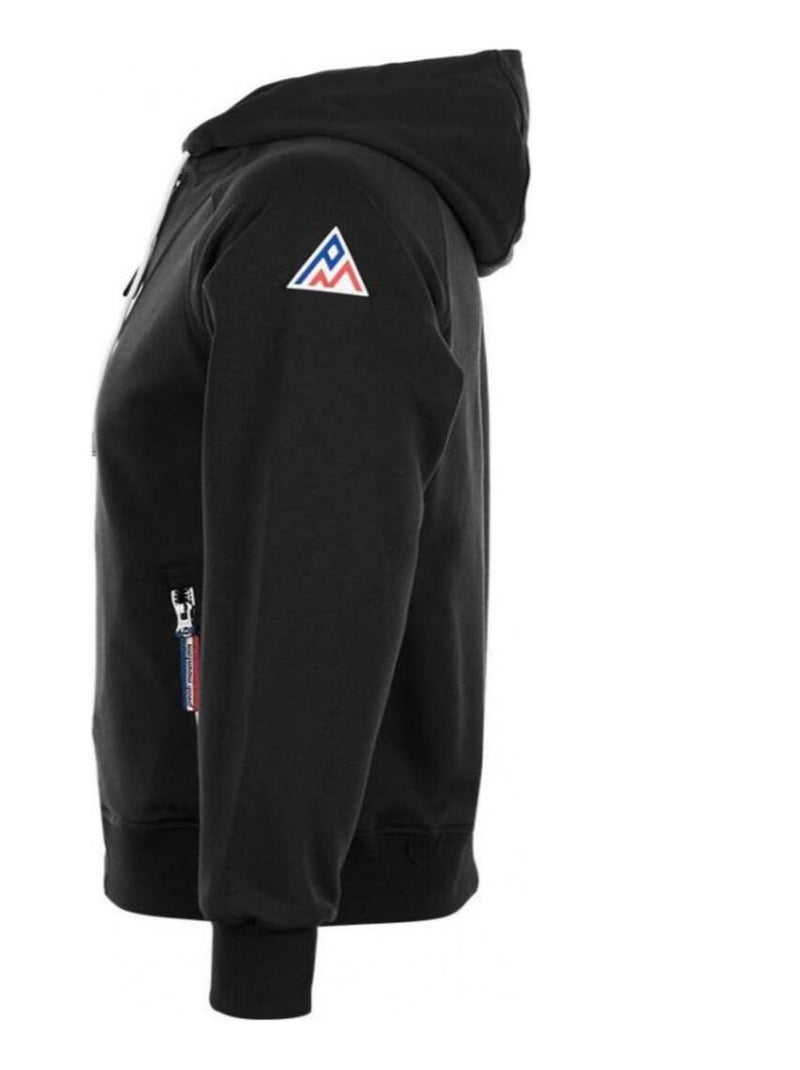 Sweat à capuche   CANDORE - PEAK MOUNTAIN Noir Noir - Kiabi