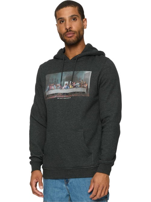 Sweat à capuche can't hang with us - mister tee - Kiabi