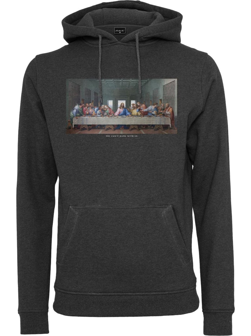 Sweat à capuche can't hang with us - mister tee Gris Gris anthracite - Kiabi