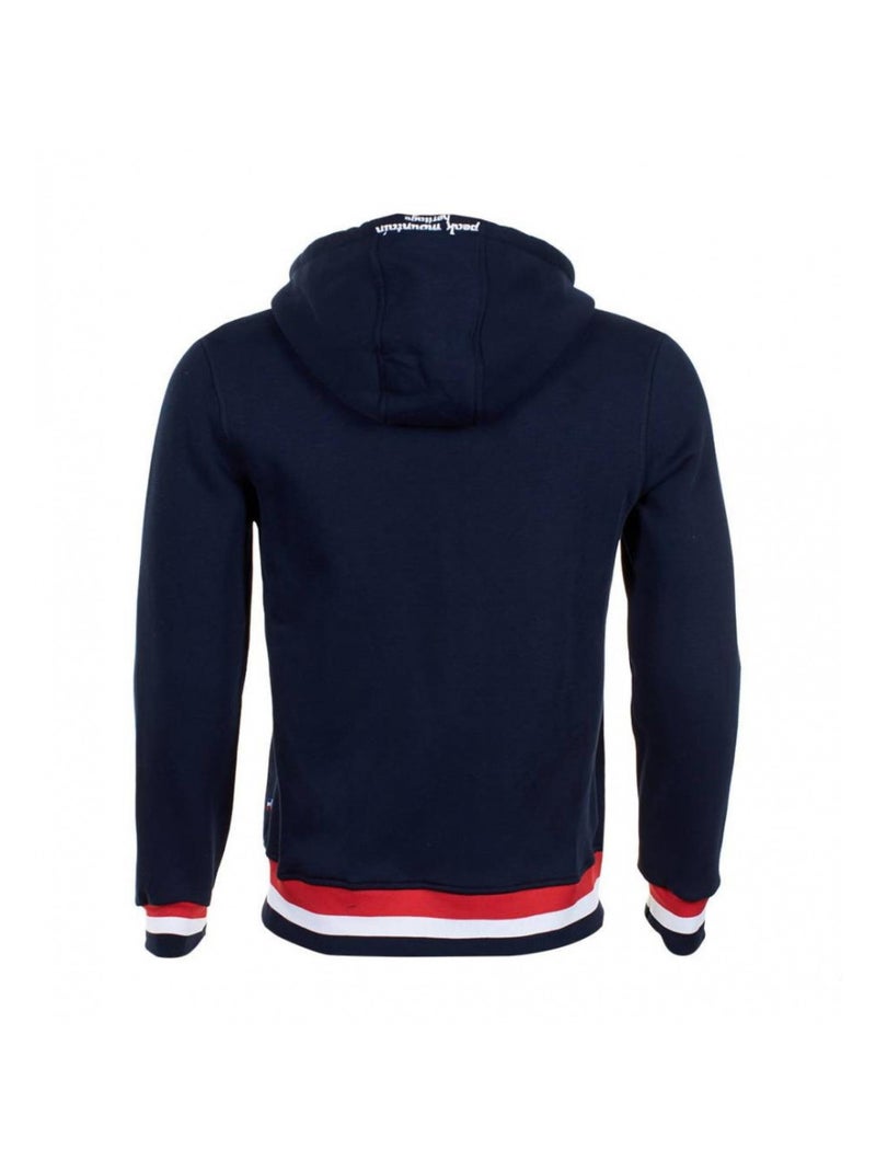 Sweat à capuche   CARGENTIERE - PEAK MOUNTAIN Bleu marine - Kiabi