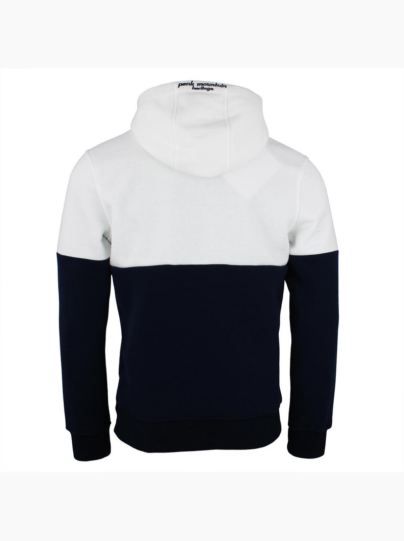 Sweat à capuche    CARLO - PEAK MOUNTAIN Bleu marine - Kiabi