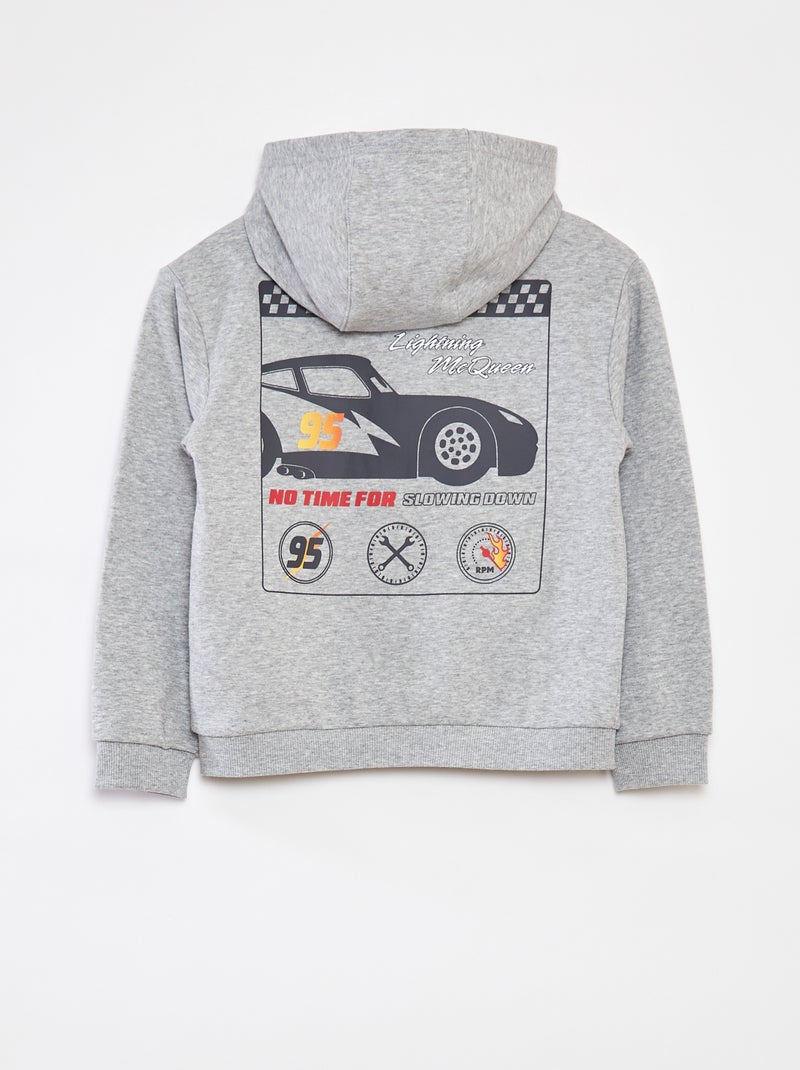 Sweat à capuche 'Cars' Gris - Kiabi