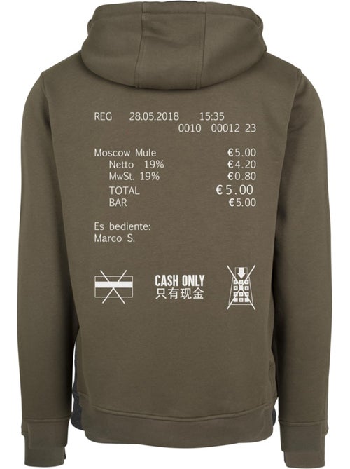 Sweat à capuche cash only - mister tee - Kiabi