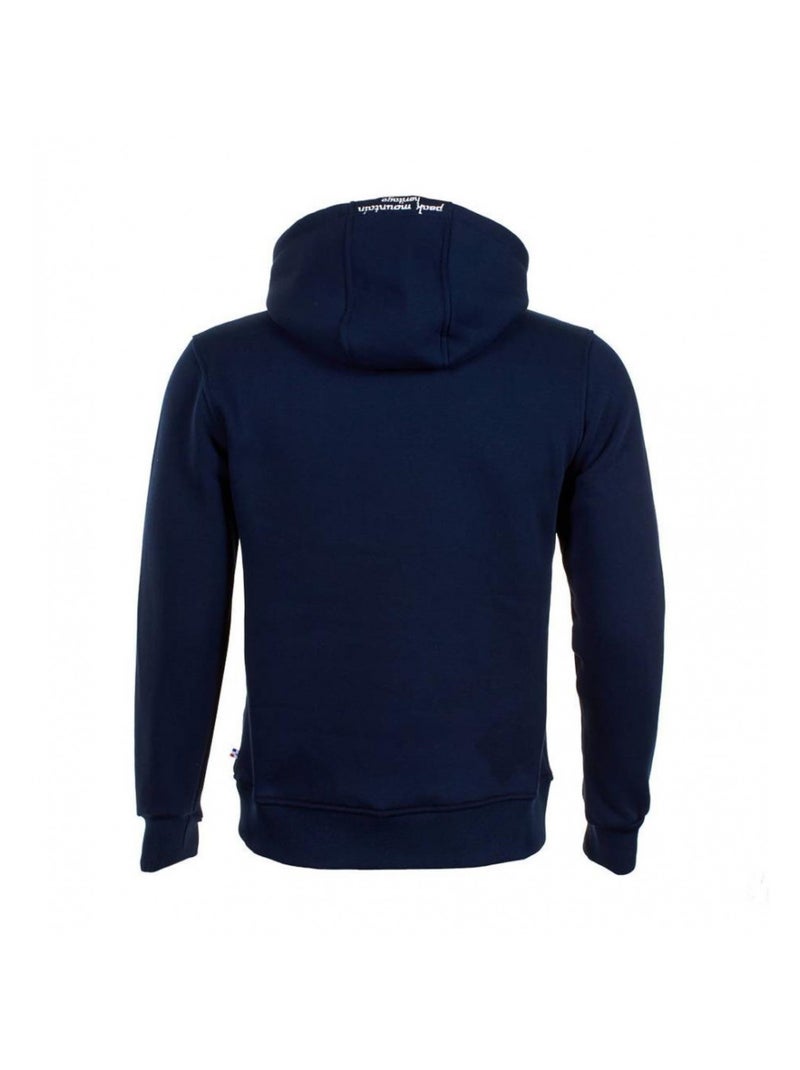 Sweat à capuche   CAURON - PEAK MOUNTAIN Bleu marine - Kiabi
