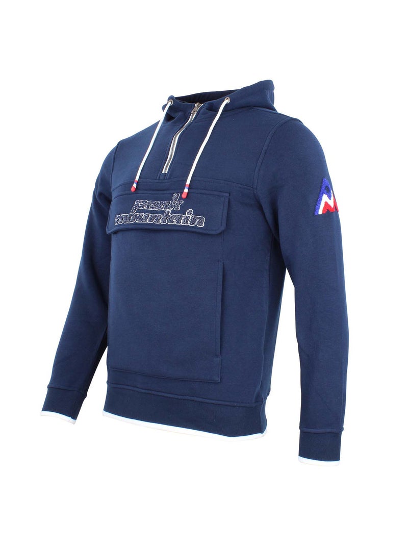 Sweat à capuche   CEFLOW - PEAK MOUNTAIN Bleu marine - Kiabi