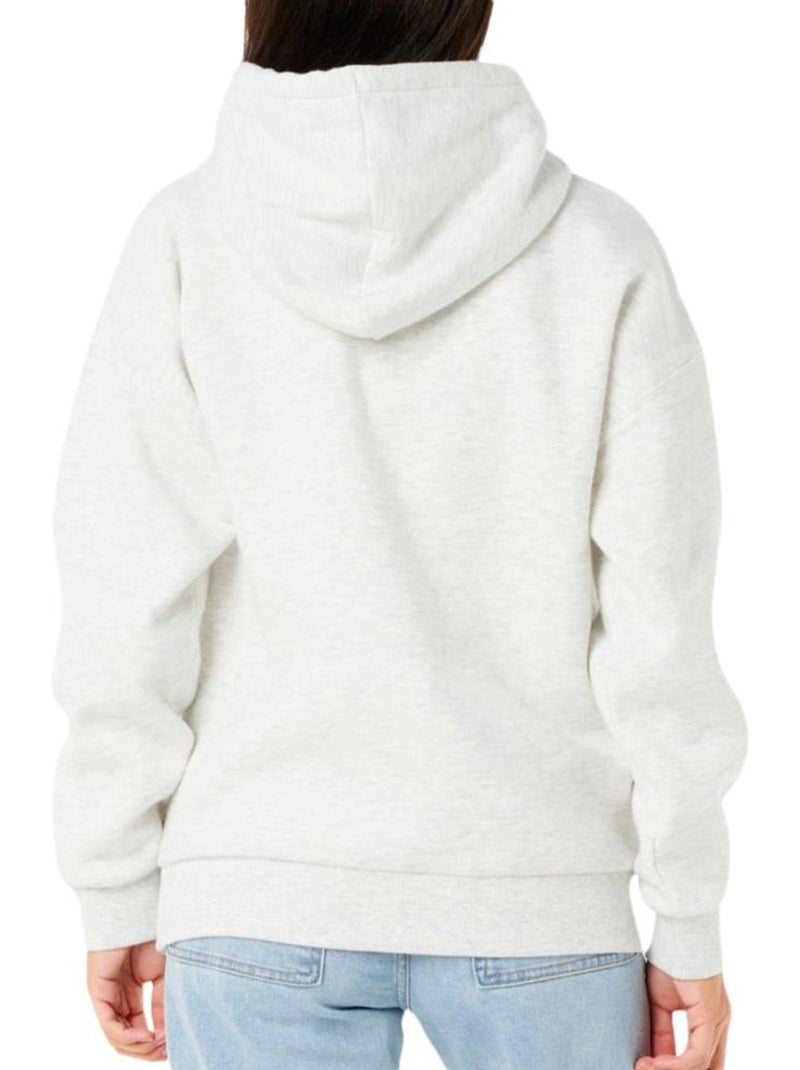 Sweat à Capuche  Chiné Femme Rip Curl Neon Isles Heritage Gris - Kiabi