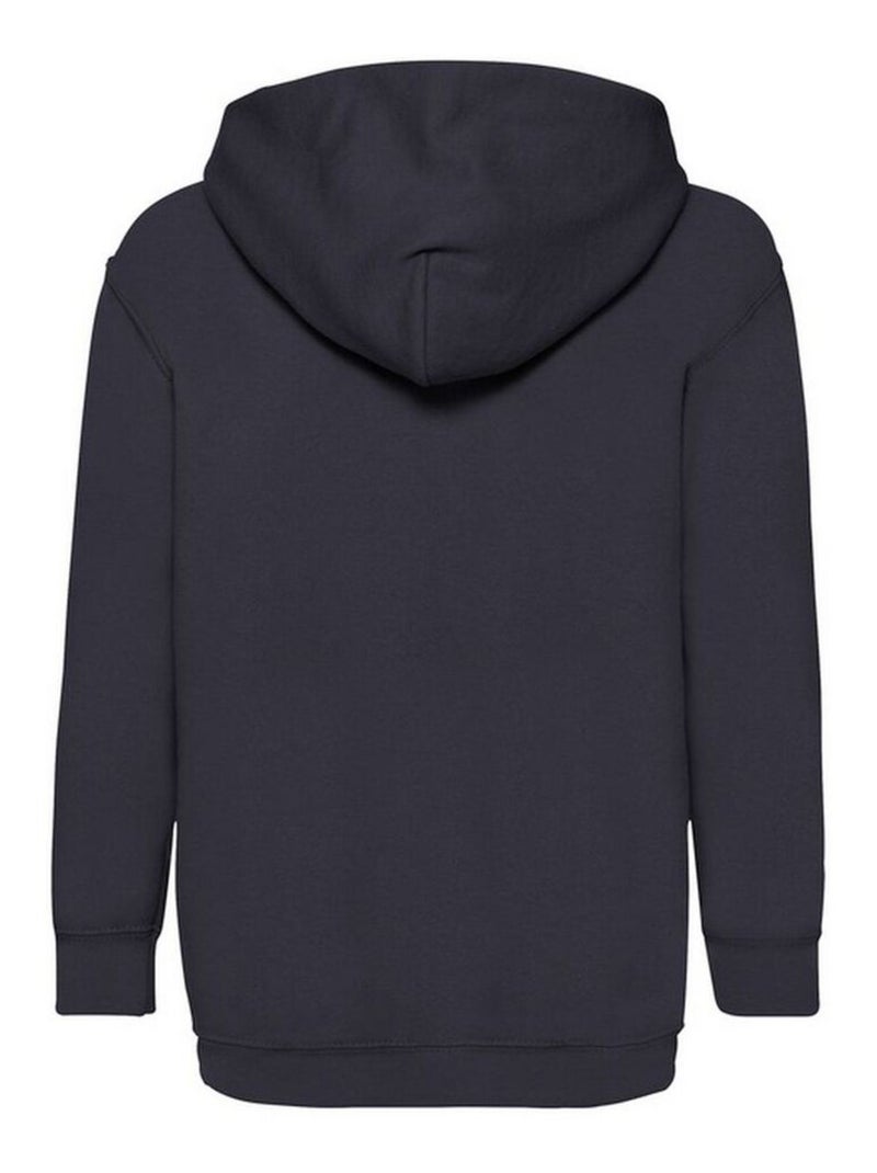 Sweat à capuche classic - fruit of the loom Bleu nuit - Kiabi