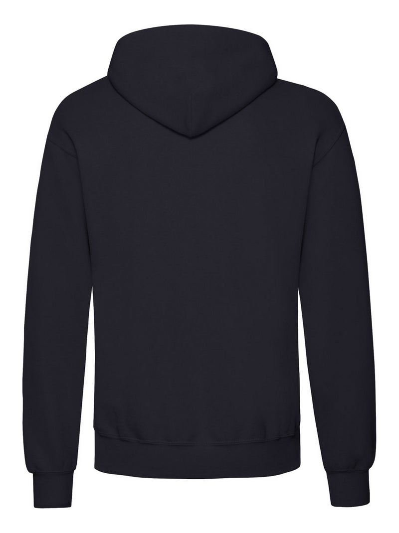 Sweat à capuche classic - fruit of the loom Bleu nuit - Kiabi