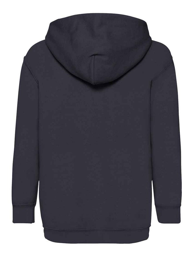 Sweat à capuche classic - fruit of the loom Bleu nuit - Kiabi