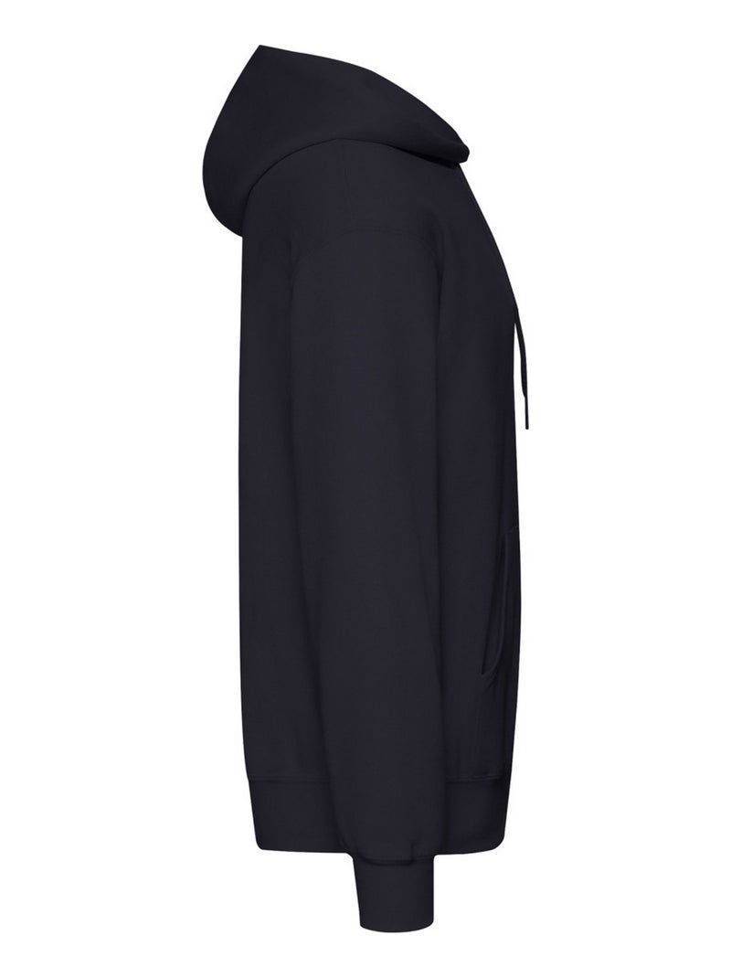 Sweat à capuche classic - fruit of the loom Noir - Kiabi