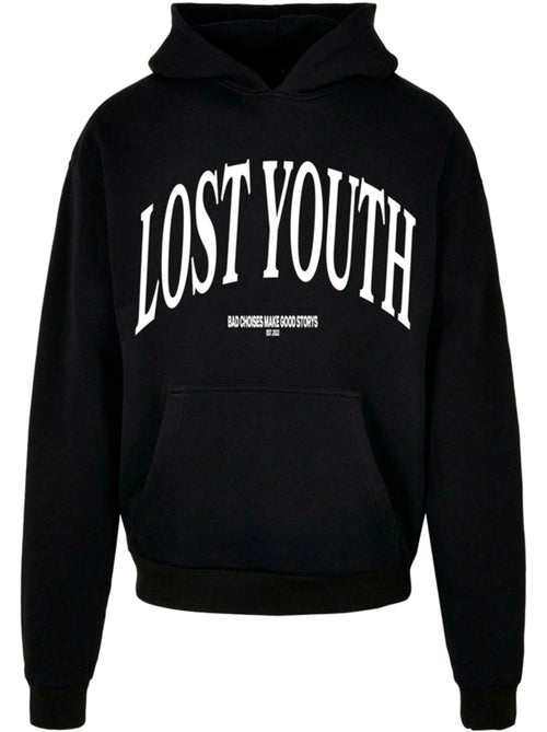Sweat à capuche classic v.1 - lost youth - Kiabi