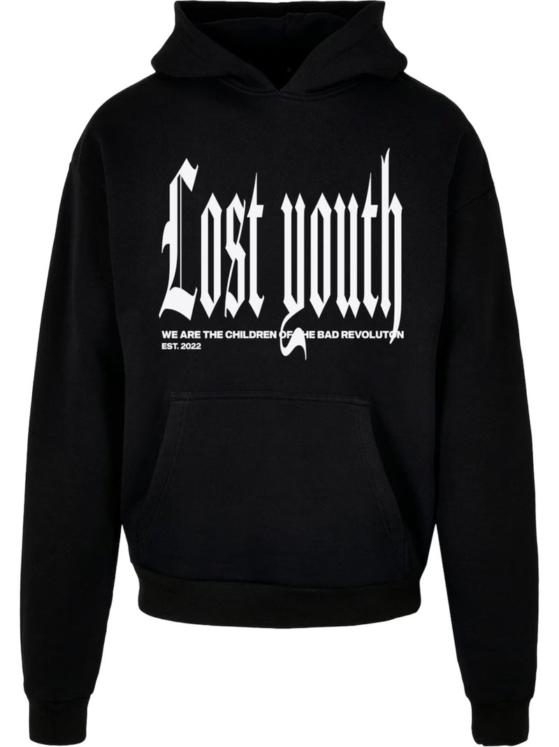 Sweat à capuche classic v.4 - lost youth Noir - Kiabi