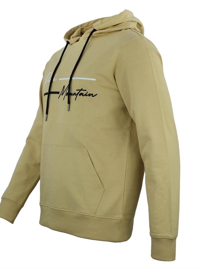 Sweat à capuche   CODEK - PEAK MOUNTAIN Beige - Kiabi