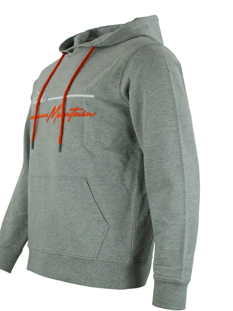 Sweat à capuche   CODEK - PEAK MOUNTAIN Gris - Kiabi