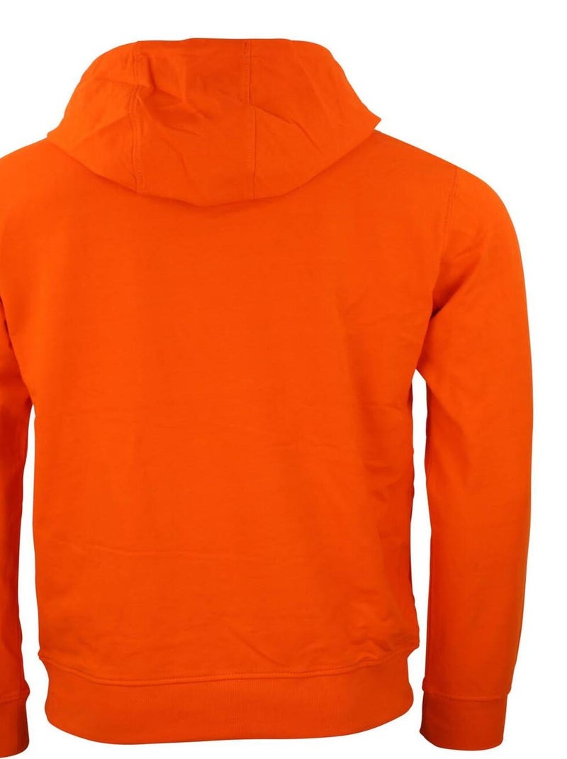 Sweat à capuche   CODEK - PEAK MOUNTAIN Orange - Kiabi
