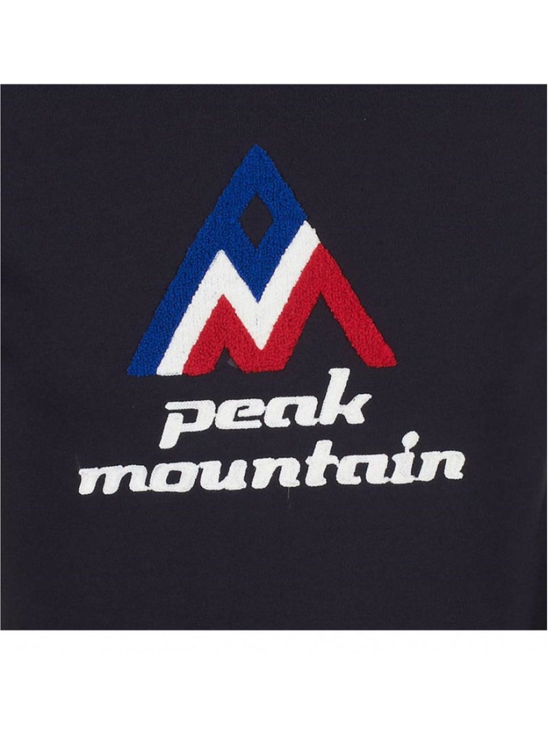 Sweat à capuche   CODRIVER - PEAK MOUNTAIN Bleu marine - Kiabi