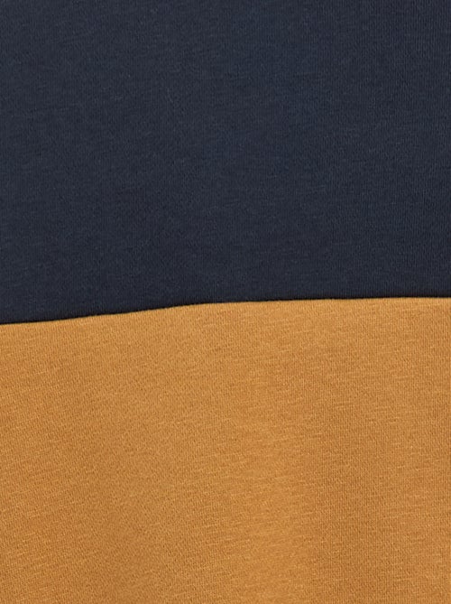 Sweat à capuche color block - Kiabi