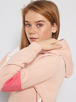 Sweat à capuche colorblock - Kiabi