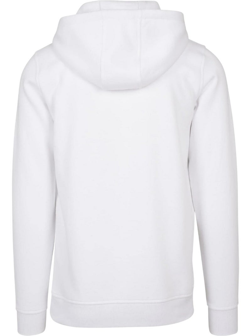 Sweat à capuche compton - mister tee Blanc - Kiabi