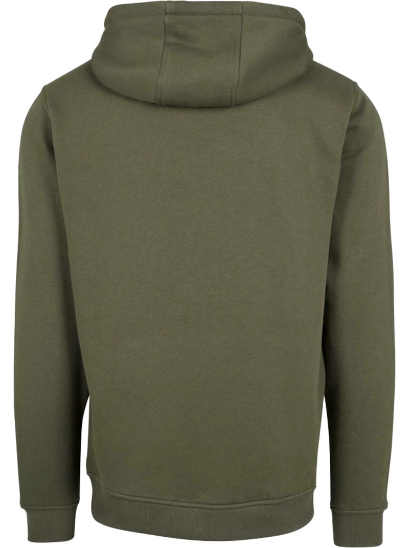 Sweat à capuche compton - mister tee Kaki - Kiabi
