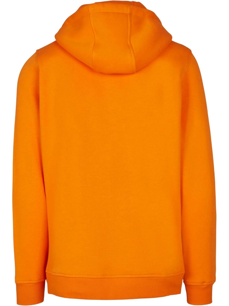 Sweat à capuche compton - mister tee Orange clair - Kiabi