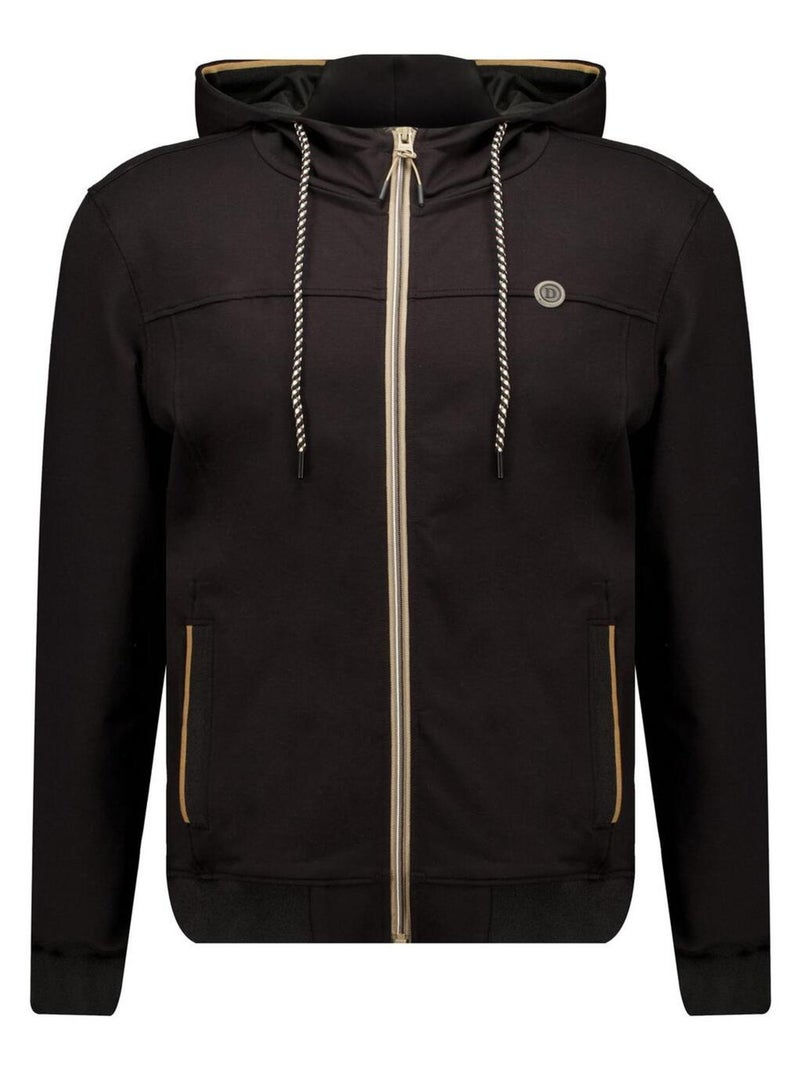 Sweat à capuche confortable moderne 'Deeluxe' Noir - Kiabi
