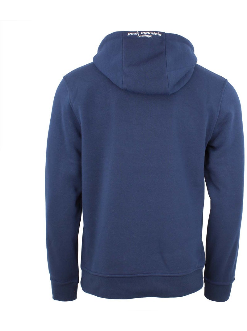 Sweat à capuche   CONOR - PEAK MOUNTAIN Bleu marine - Kiabi