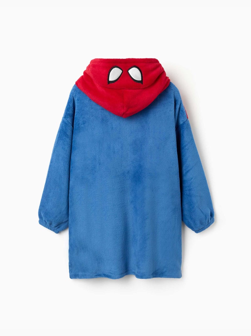 Sweat à capuche convertibible en polaire corail avec spider-man Rouge - Kiabi