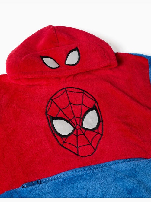 Sweat à capuche convertibible en polaire corail avec spider-man - Kiabi