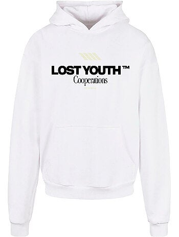 Sweat à capuche cooperations - lost youth