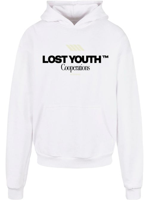 Sweat à capuche cooperations - lost youth - Kiabi Sweat à capuche cooperations - lost youth - Kiabi
