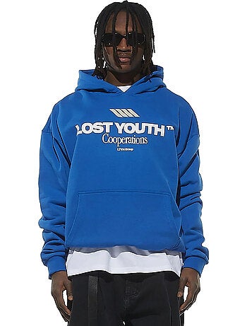 Sweat à capuche cooperations - lost youth