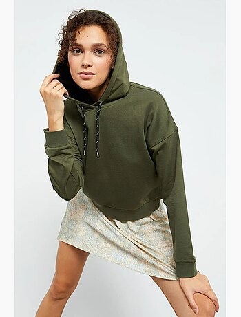 Sweat à capuche coupe décontractée avec lien tommy