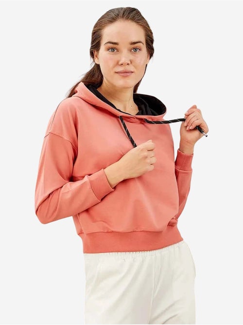 Sweat à capuche coupe décontractée avec lien tommy - Kiabi