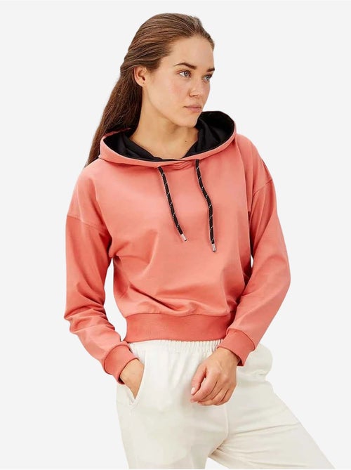Sweat à capuche coupe décontractée avec lien tommy - Kiabi