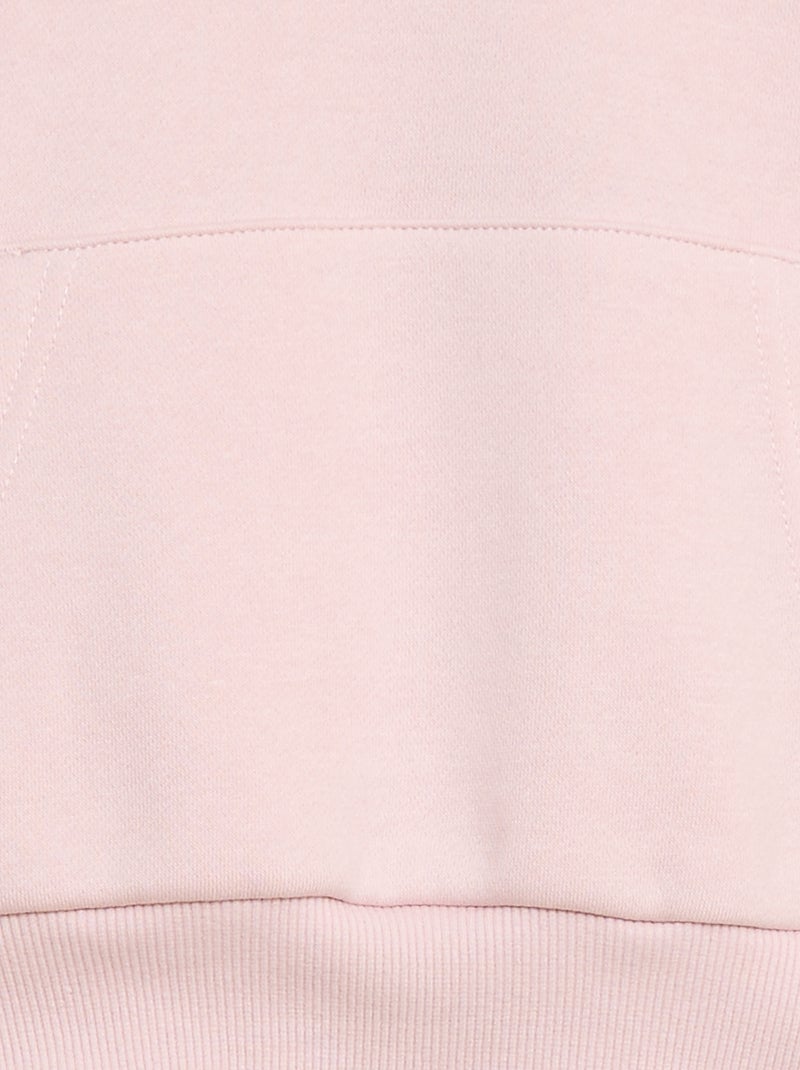 Sweat à capuche coupe loose Rose - Kiabi