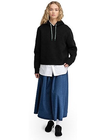 Sweat à capuche court femme femme jolla-w