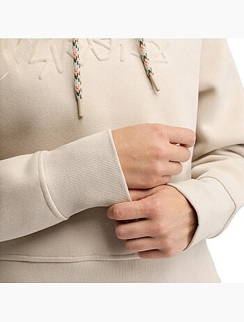 Sweat à capuche court femme femme jolla-w sand