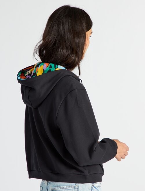 Sweat à Capuche Sacai Melting Pot 19AW - Bleu, Taille XL - Homme, Neuf Sans étiquette