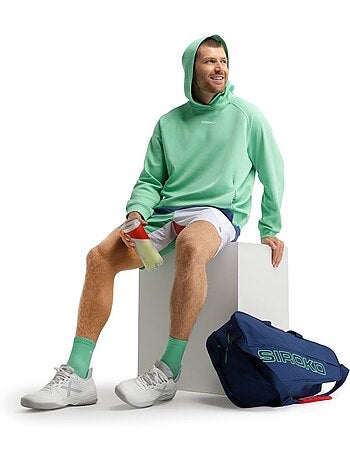 Sweat à capuche de padel homme padel homme break
