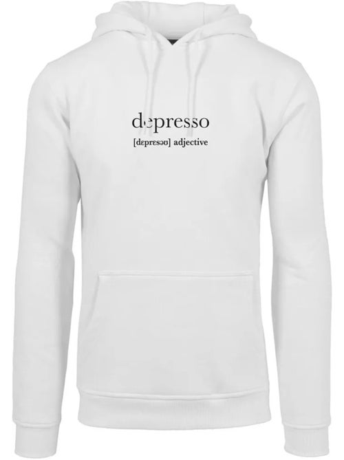 Sweat à capuche depresso - mister tee - Kiabi