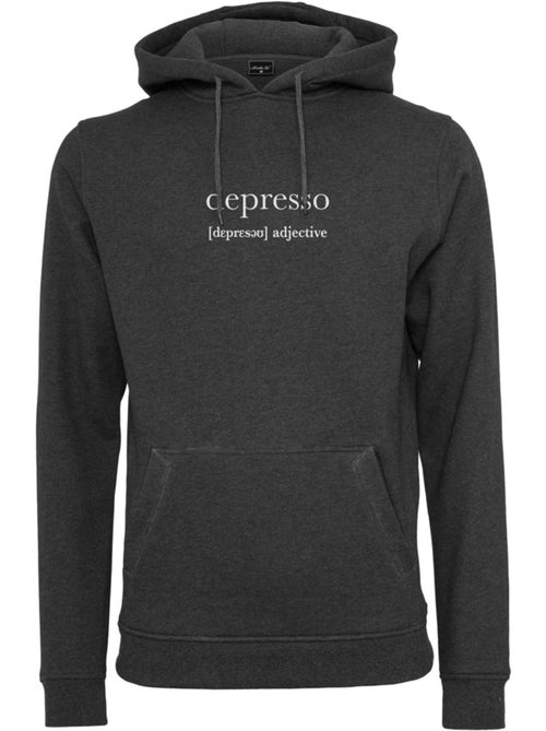 Sweat à capuche depresso - mister tee - Kiabi