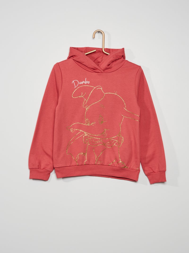 Sweat à capuche 'Disney' rose - Kiabi