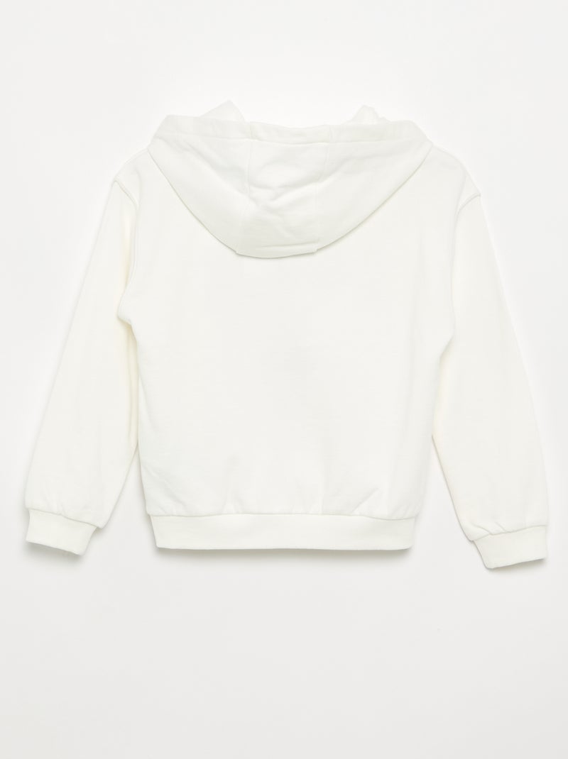 Sweat à capuche 'Disney' 'Stitch Blanc - Kiabi