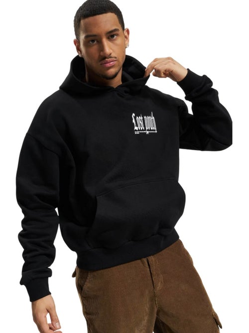 Sweat à capuche dollar - lost youth - Kiabi