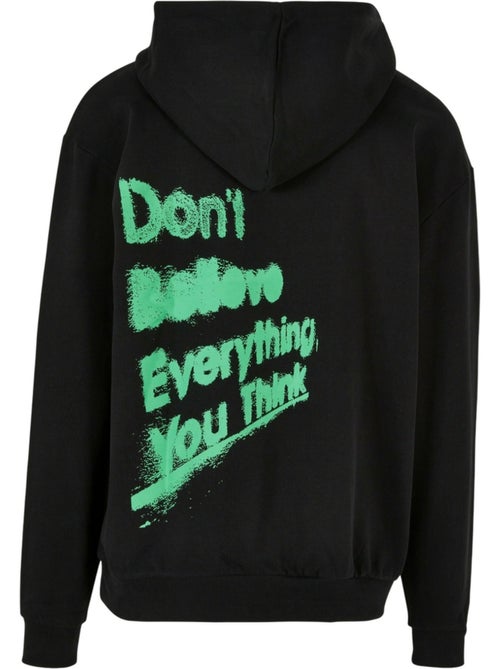 Sweat à capuche don't believe - 9n1m sense - Kiabi