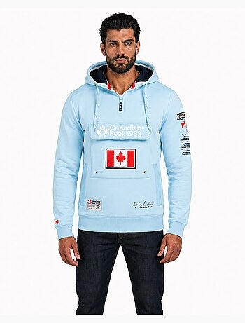 Sweat à capuche doublée galapagos – canadian peak