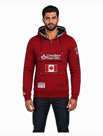Sweat à capuche doublée galapagos – canadian peak