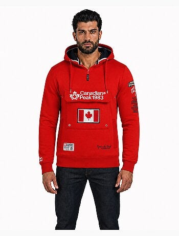 Sweat à capuche doublée galapagos – canadian peak